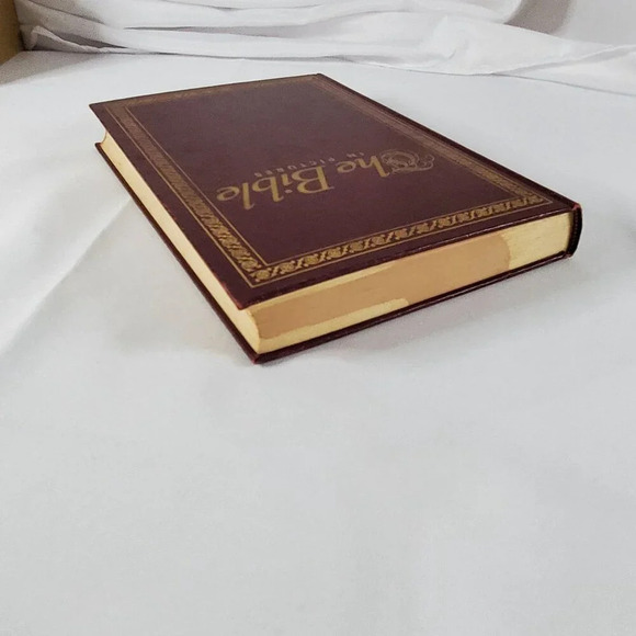 The Bible in Pictures Edited by Rev. Ralph Kirby Hardcover 1952 illustrated - Picture 7 of 16